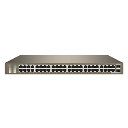 IP-COM G3350F 48 PORT GIGABIT + 2X10GB SFP UPLINK L2 CLOUD YÖNETİLEBİLİR RACKMOUNT SWITCH