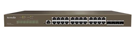  teg5328f 24port 10/100/1000 yönetilebilir swıtch