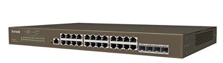  teg5328f 24port 10/100/1000 yönetilebilir swıtch
