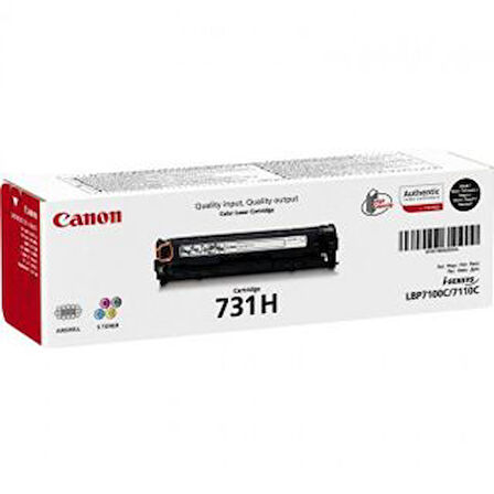CRG-731HBK (6273B002) Siyah Orjinal Toner Yüksek Kapasite