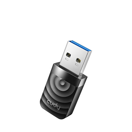  WU1300S AC1300 2.4GHz/5GHz 1300Mbps 2dBi Dahili Anten MU-MIMO Kablosuz USB3.0 Wi-Fi Adaptör