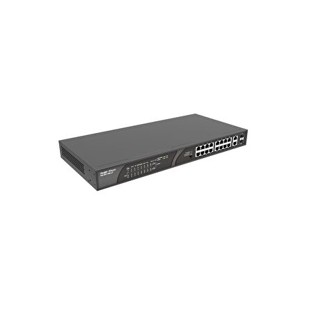  REYEE RG-ES118S-LP 16 PORT 10/100 16 PORT POE 2 X COMBO UPLINK 120W YONETILEMEZ RACK MOUNT SWITCH