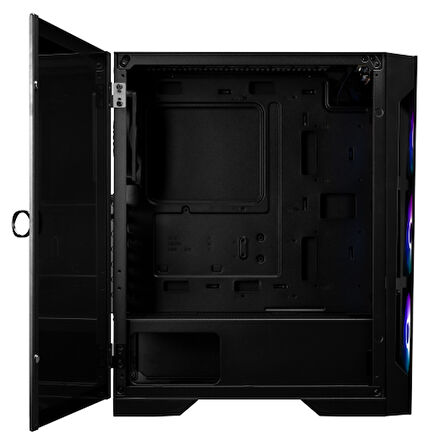 GAMDIAS TALOS E2 Elite, 750W, Tempered Glass, ARGB, 80+ Bronze, ATX GAMING KASA