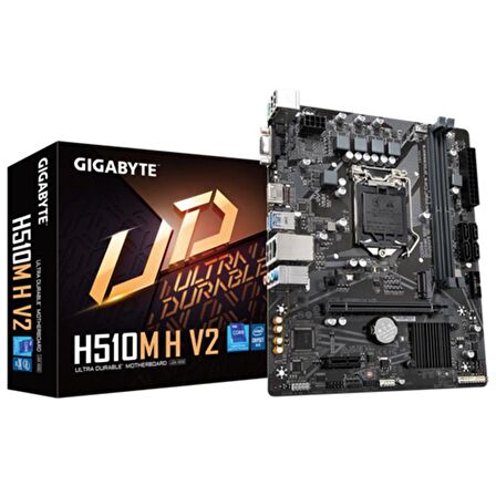 H410M H Soket LGA1200 DDR4 3200 MHz DVI-D VGA HDMI ANAKART