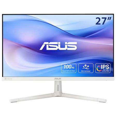 Asus VU279HFI-W 27 İnç Full HD IPS 100Hz 1ms Monitör Beyaz