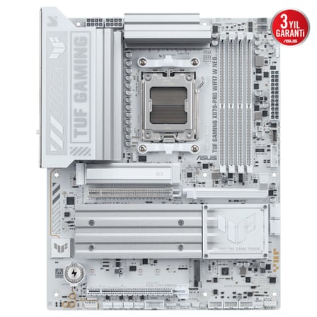 Asus TUF Gaming X870-Pro WiFi7 W Neo Anakart AM5 DDR5 ATX