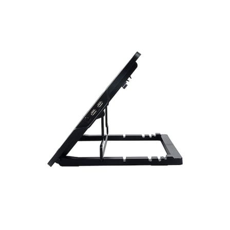 NS1000, 16", 18cm Fan, 5 Kademeli Ayarlanabilir Yükseklik, Notebook Soğutuculu Stand