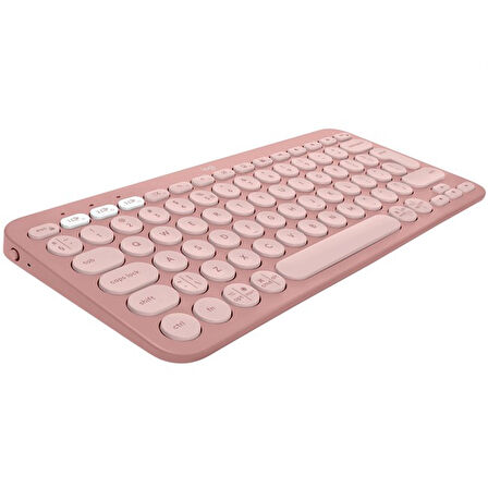 K380S PEBBLE BLUETOOTH TÜRKÇE Q KLAVYE PEMBE 920-011861