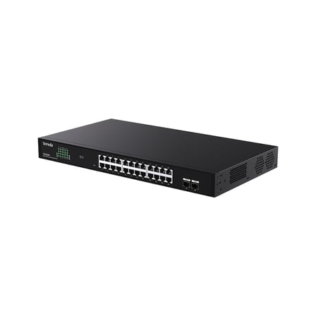 Tenda TEG2226F Yönetilebilir Switch 24 Port 2 SFP 52 Gbps