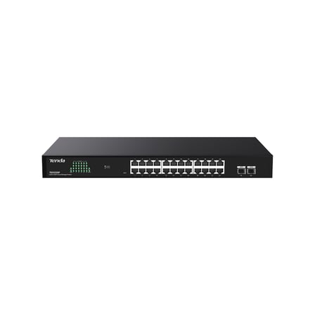 Tenda TEG2226F Yönetilebilir Switch 24 Port 2 SFP 52 Gbps