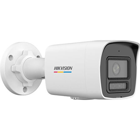 HIKVISION DS-2CD1027G2H-LIUF 2Mpix, 4mm Lens, H265+, 30Mt Gece Görüşü,Color Vu Lite, Smart Hybrid Light,  Full Time Color, Dahili Mikrofon, Metal Kasa Bullet IP Kamera