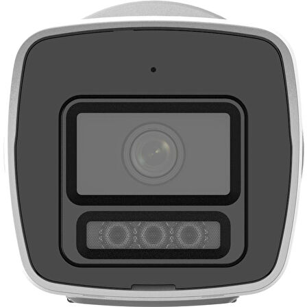 HIKVISION DS-2CD1027G2H-LIUF 2Mpix, 4mm Lens, H265+, 30Mt Gece Görüşü,Color Vu Lite, Smart Hybrid Light,  Full Time Color, Dahili Mikrofon, Metal Kasa Bullet IP Kamera