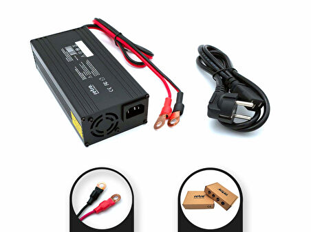  14.6V 20A 292W LiFePO4 Batarya Şarj Adaptörü RPA-AC348