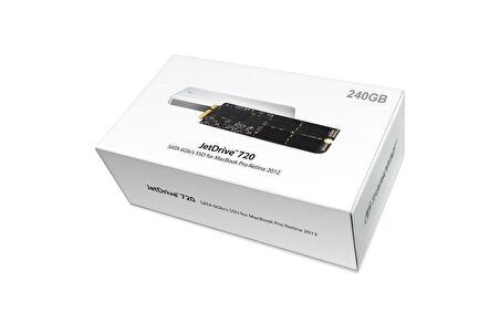 Transcend JetDrive 720 240GB 1 inç mSATA III MacBook Pro SSD Yükseltim Kiti