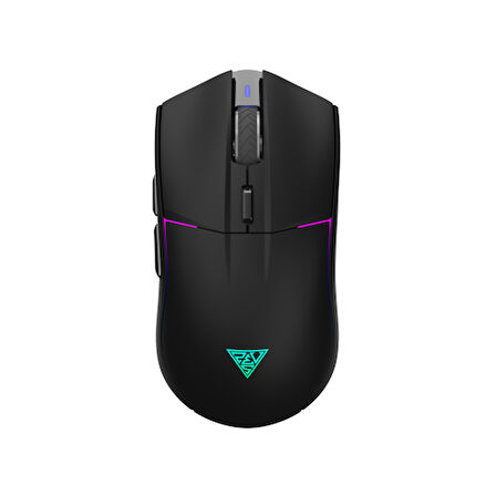GAMDIAS HADES M3, RGB Aydınlatma, Kablosuz, Bluetooth ve Kablolu Bağlantı, 7 Tuşlu, Şarj Edilebilir, Type-C, Gaming Mouse, 10.000 DPI, Siyah
