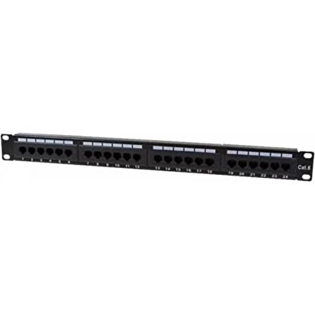  -P24UTP UTP CAT6 24 PORT PATCH PANEL