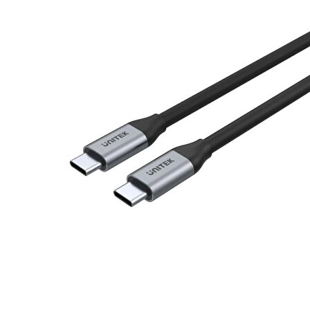 UNITEK USB-C 3.2 KABLO 1MT 10GBPS, 100W PD, 4K&60Hz (C14082ABK)