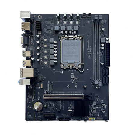 ARKTEK ALPHA FORCE, AK-H610M EG, 2xDDR4, M.2, D-SUB, HDMI, DP, 12-13.Nesil, LGA1700 Soket, Anakart