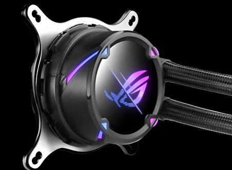 ASUS ROG STRIX LC II 240 ARGB V2 OLED AURA SYNC RGB 120MM ADRESLENEBİLİR RGB FAN SIVI CPU SOĞUTUCUSU V2