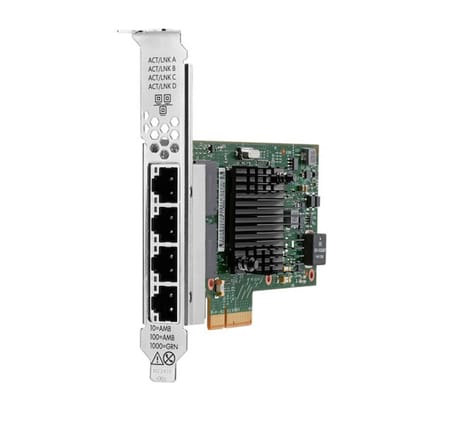 HPE BCM5719 Sunucu Ağ Kartı 1Gb 4 Port BASE-T