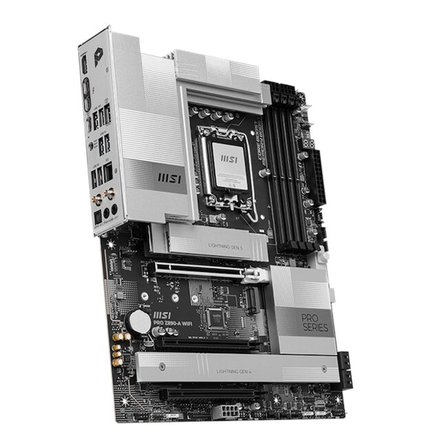 MB PRO Z890-A WIFI SOKET 1851 DDR5 9200MHZ(OC) USB 20GBPS 4XM.2 2XTB4 HDMI 2X DP 5G LAN WIFI 7 ATX