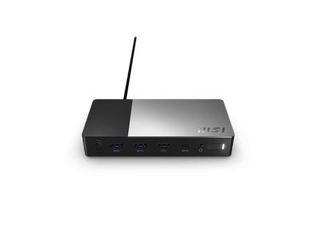 MSI USB-C Docking Station Gen 2 100W Power Delivery Alüminyum Gövde