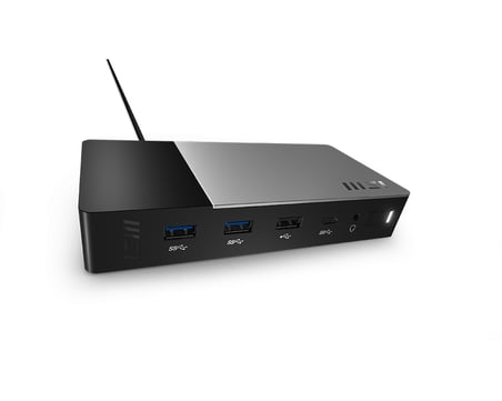 MSI USB-C Docking Station Gen 2 100W Power Delivery Alüminyum Gövde