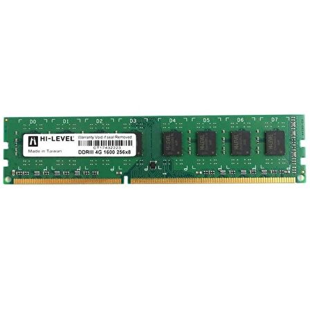 4GB 1600Mhz DDR3 Kutulu PC Bellek (HLV-PC12800/4G)