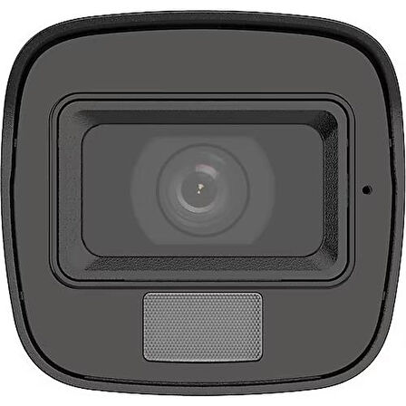 HILOOK IPC-B120HA-LUFC, 2Mpix, 2,8mm Lens, H265+, Dual Light, 30Mt Gece Görüşü, Dahili Mikrofon, IP67, PoE, Bullet, IP Kamera