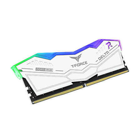  t-force delta rgb white 32gb(2x16gb) 7800mhz ddr5 cl38 gaming ram (ff4d532g7800hc38ddc01)