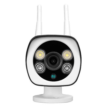 S-LINK DF-803W, Güvenlik Kamerası, WiFi, 2Mpix, 3.6mm Lens, 10m. Gece Görüşü, Micro SD Kartlı, TUYA Yazılım