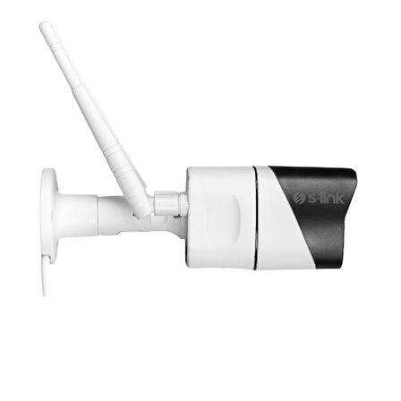 S-LINK DF-803W, Güvenlik Kamerası, WiFi, 2Mpix, 3.6mm Lens, 10m. Gece Görüşü, Micro SD Kartlı, TUYA Yazılım