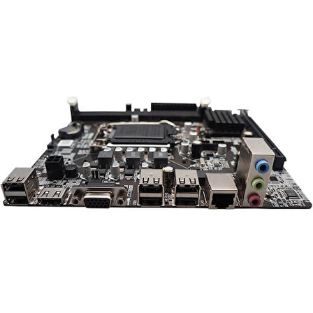 ARKTEK ALPHA FORCE, AK-H61M EL, 2xDDR3, M.2, D-SUB, HDMI, 2-3.Nesil, LGA1155 Soket, Anakart