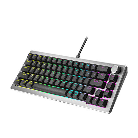 CM CK720 Siyah RGB KALIH Beyaz Switch %65 Mekanik Oyuncu Klavyesi - UK Layout