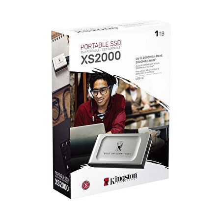 Kingston 1TB XS2000 BOC Usb-C Taşınabilir SSD