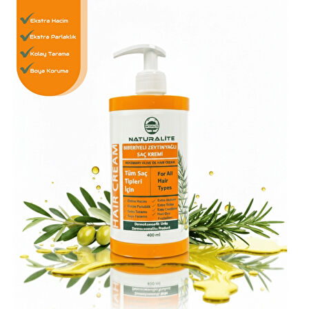 Biberiyeli Zeytinyağlı Saç Kremi 400 ml