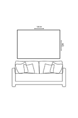 120x80 Cm Alıenware Kanvas Tablo