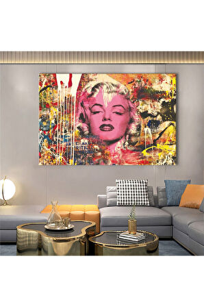 120x80 Cm Marilyn Monroe Kanvas Tablo