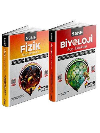 2025 9. Sınıf Fizik ve Biyoloji Yeni Marif Model 2 li Set