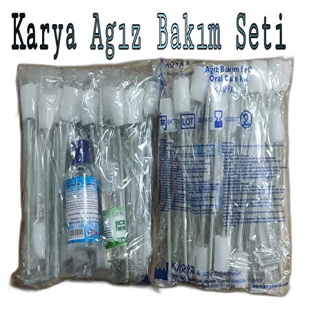 Ağız Bakım Seti (Poşetli )Karya 10 PAKET