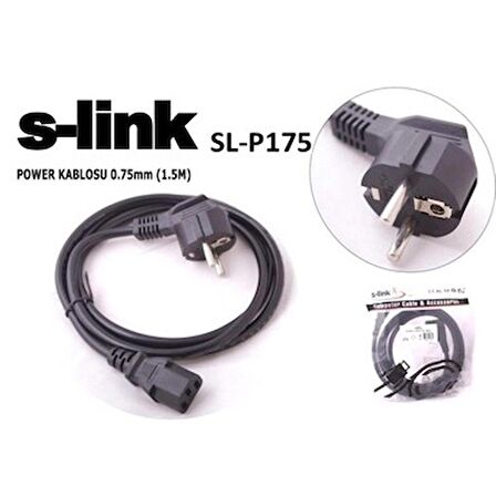 S-LINK SL-P175 1.5M 0.75MM LÜKS KABLO