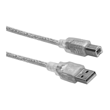S-LINK SL-U2007 7m USB2.0 Şeffaf Yazıcı Kablosu
