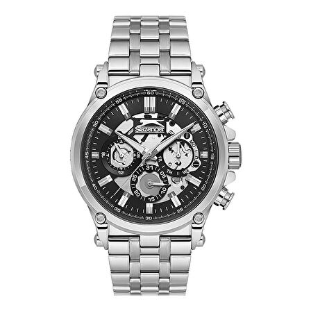 Slazenger SL.09.2244.2.01 Erkek Kol Saati | Şeffaf Kadranlı, 5 ATM