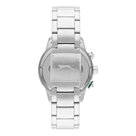 Slazenger SL.09.2272.2.07 Erkek Kol Saati | 45mm Yeşil Kadran, Çelik Kasa & Spor Şıklık