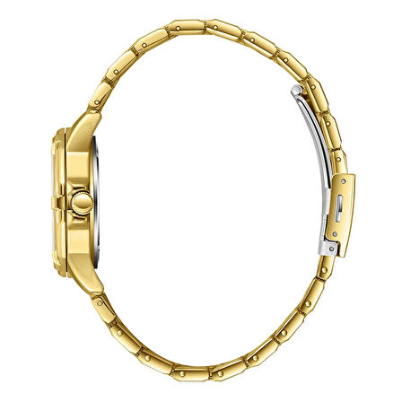 Slazenger SL.09.2406.4.08 Kadın Kol Saati | Işıltılı Taşlı Kadran & Altın Sarısı Spor Şıklık