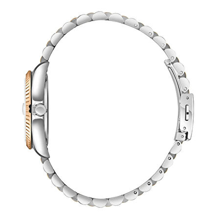 Slazenger SL.09.2472.3.02 Kadın Kol Saati | Rose Gold & Çelik 32 mm Takvimli Klasik Şıklık