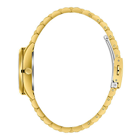 Slazenger SL.09.2473.3.02 Kadın Kol Saati | Altın Renkli 28 mm Şıklık ve İnci Kadran Zarafeti