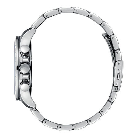 Slazenger SL.09.2482.2.04 Erkek Kol Saati | Sarı Detaylı 44 mm Çelik Güç ve Fonksiyonellik