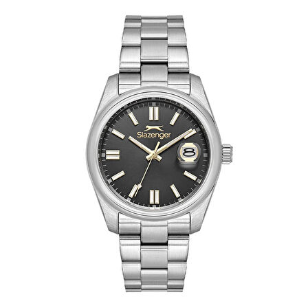 Slazenger SL.09.2513.1.03 Erkek Kol Saati – Siyah Kadran, Çelik Kasa ve Bilezik