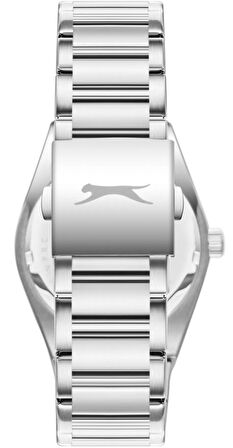 Slazenger SL.09.2555.2.04 Erkek Kol Saati | 41 mm Siyah Kadranlı, Oval Kasa, Paslanmaz Çelik